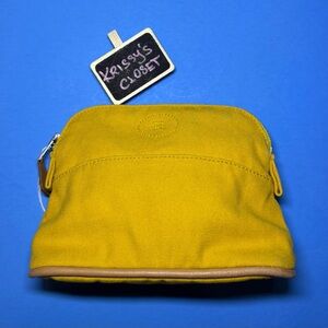 💯 Authentic Hermes Mini Mini Bolide Makeup Cosmetic Pouch